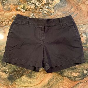 Ann Taylor Loft sz 2 100% cotton black dress short